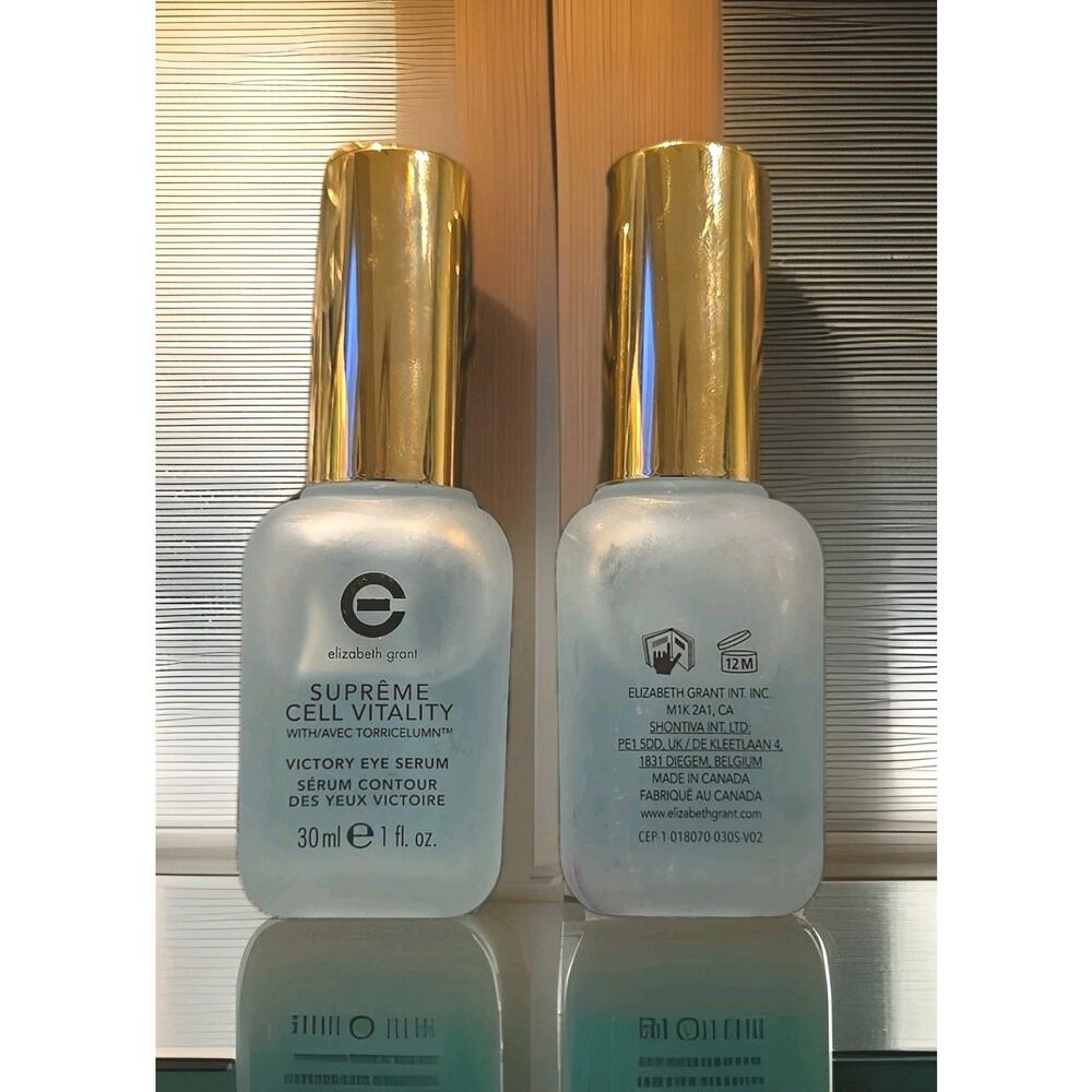 2x Elizabeth Grant Supreme Cell Vitality Victory Eye Serum‎ 1.5oz 45ml New